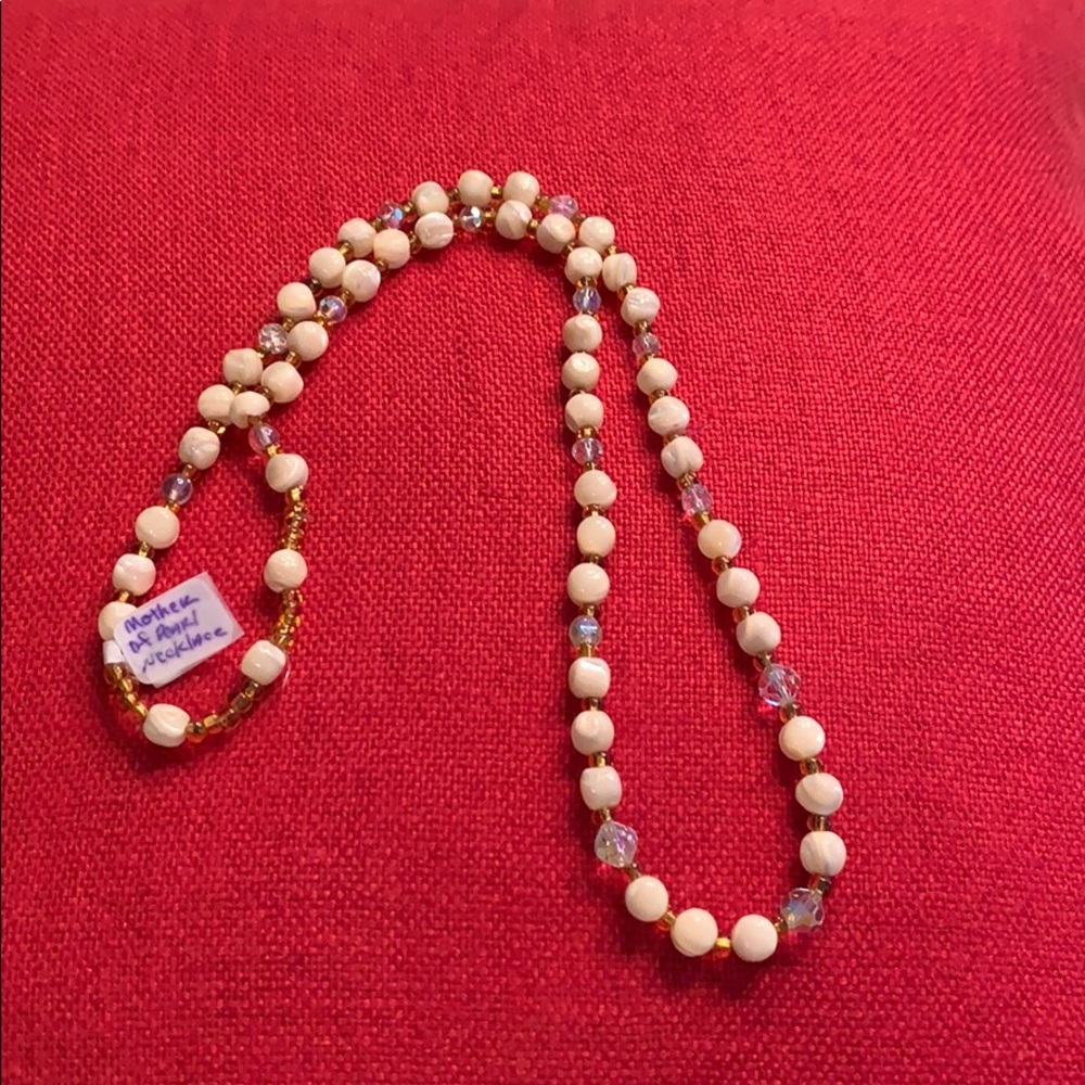 Crystal & beaded necklace buy 3 shipping free